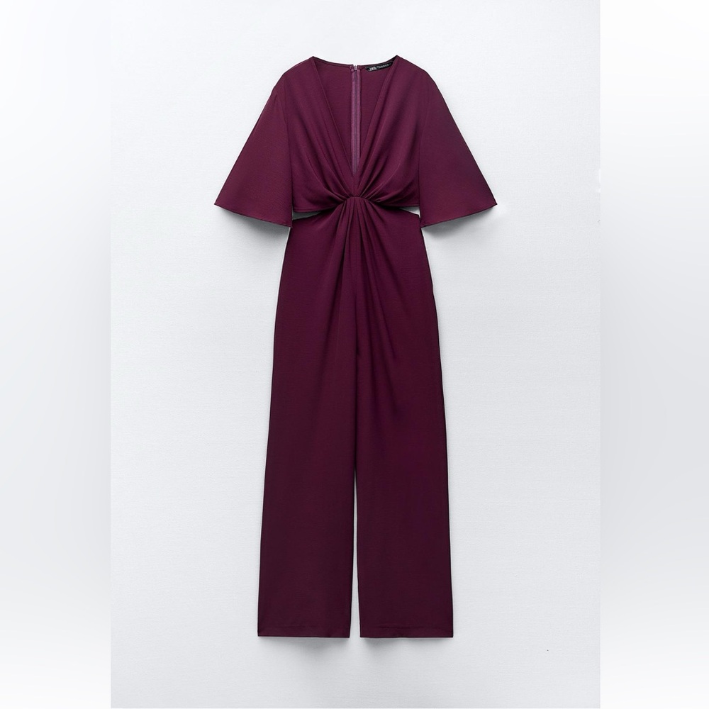Zara cut out long jumpsuit